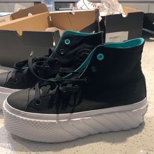 High top converse platform